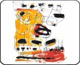 Jatra a Journey Through Colour Lines and Images(70" x 46"): Acrylic On Canvas