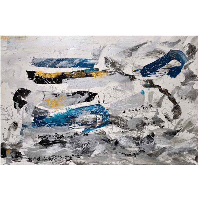 Jatra XIII
Acrylic on Canvas
45 x 70 inches
2007